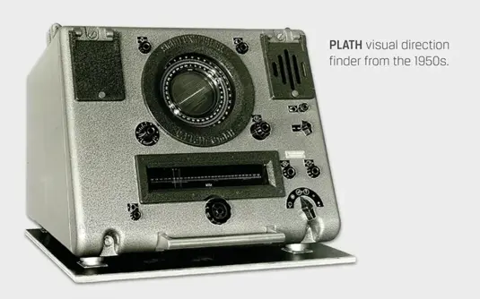 PLATH Direction Finder 50s - Precise radio measuring devices for navigation and communication - 70 years of innovation
